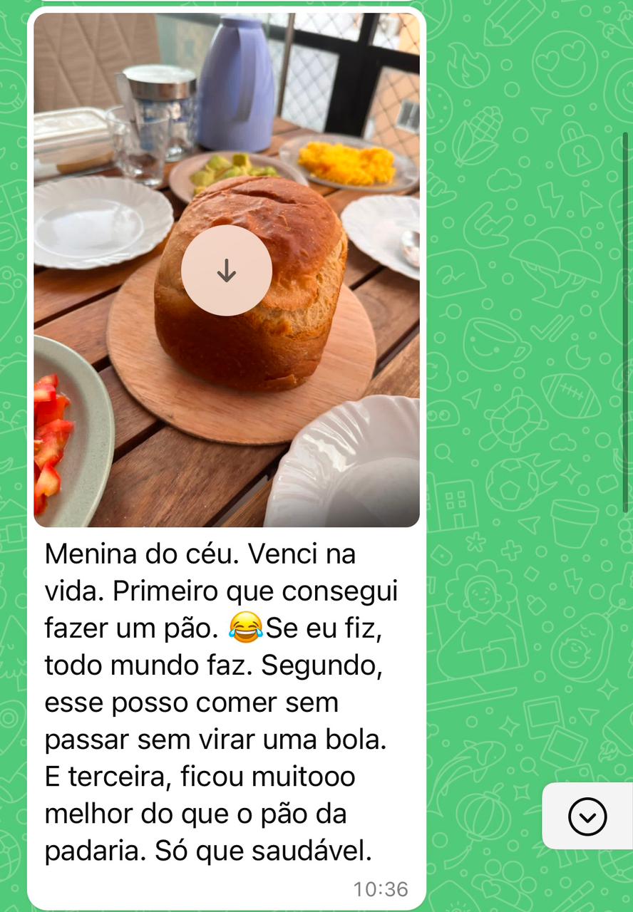 Depoimento de cliente em vídeo ou print